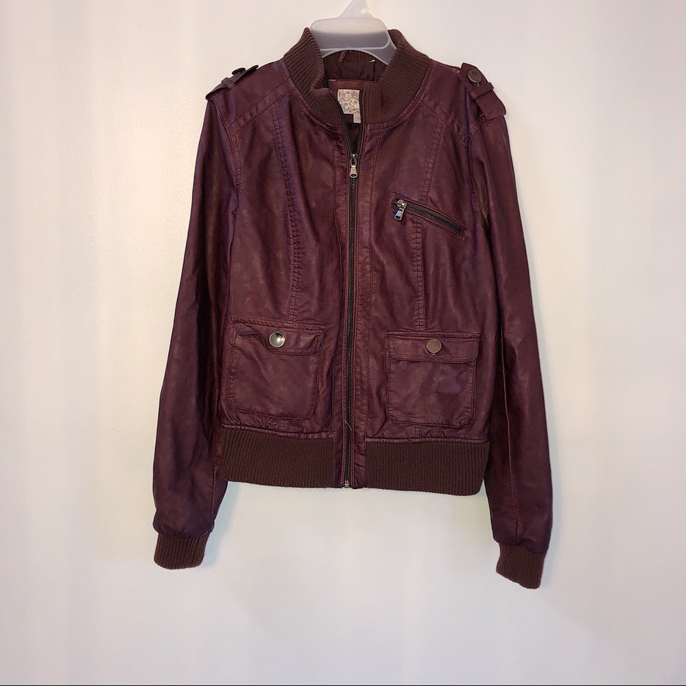 Xhilaration | Faux Leather Jacket